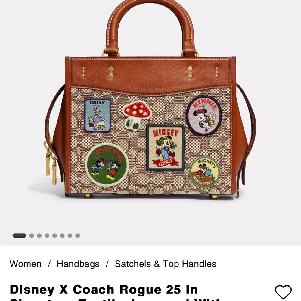 Coach Disney X Rouge 25 With Patches